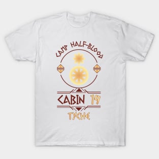 Cabin #19 in Camp Half Blood, Child of Tyche  – Percy Jackson inspired design T-Shirt